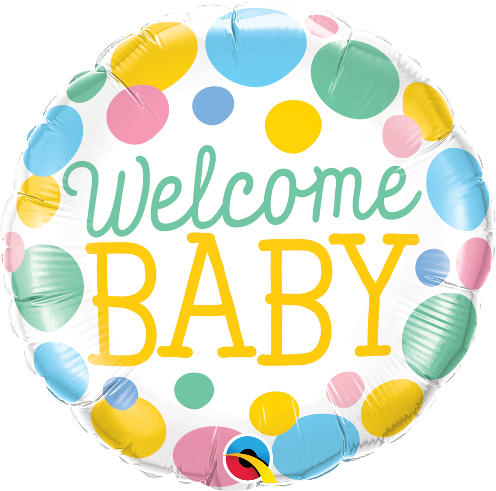 55389_55391B_F&B welcome baby dots 18 inch