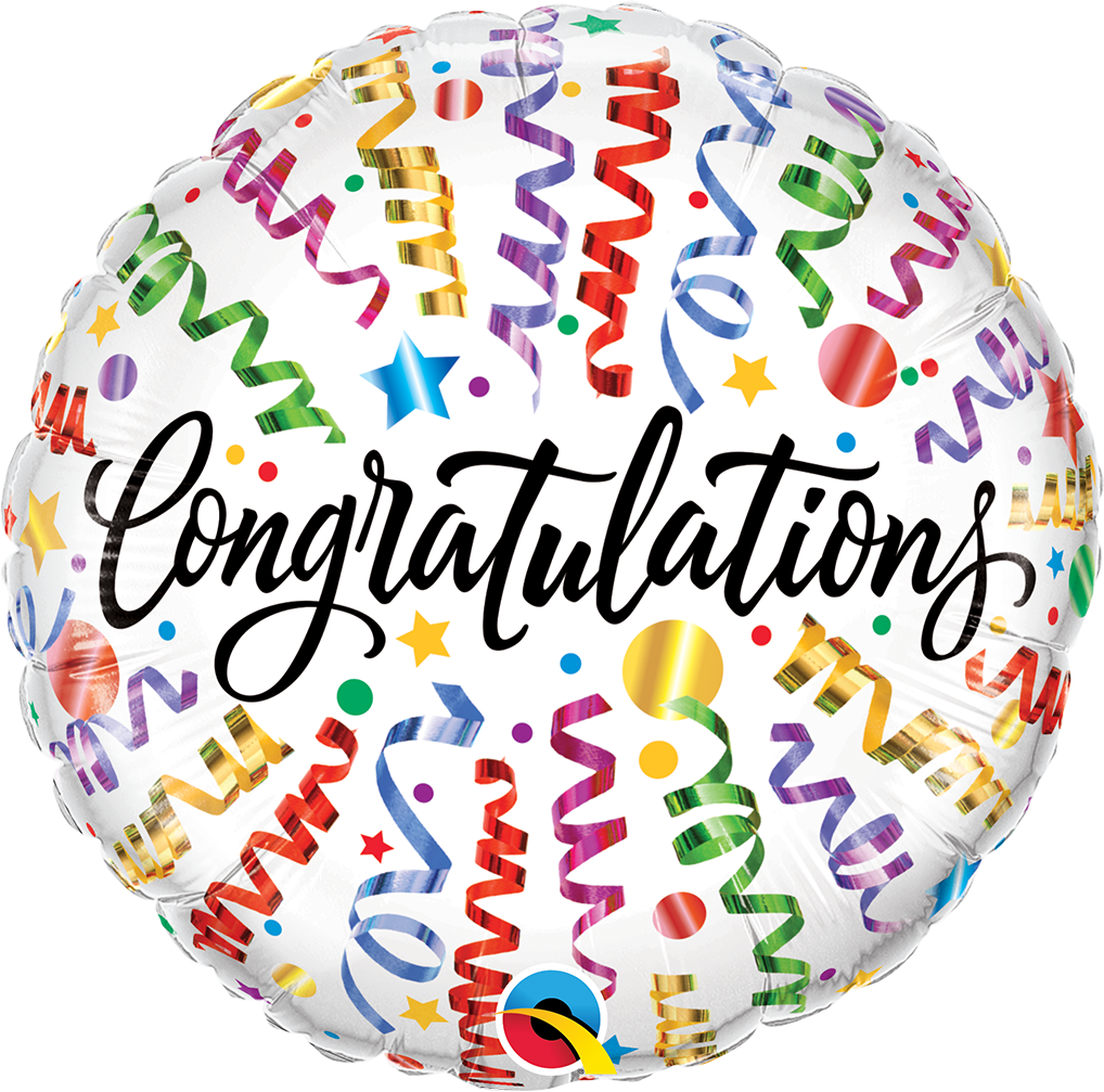 55810_55812B_F&B congratulations streamers 18 inch