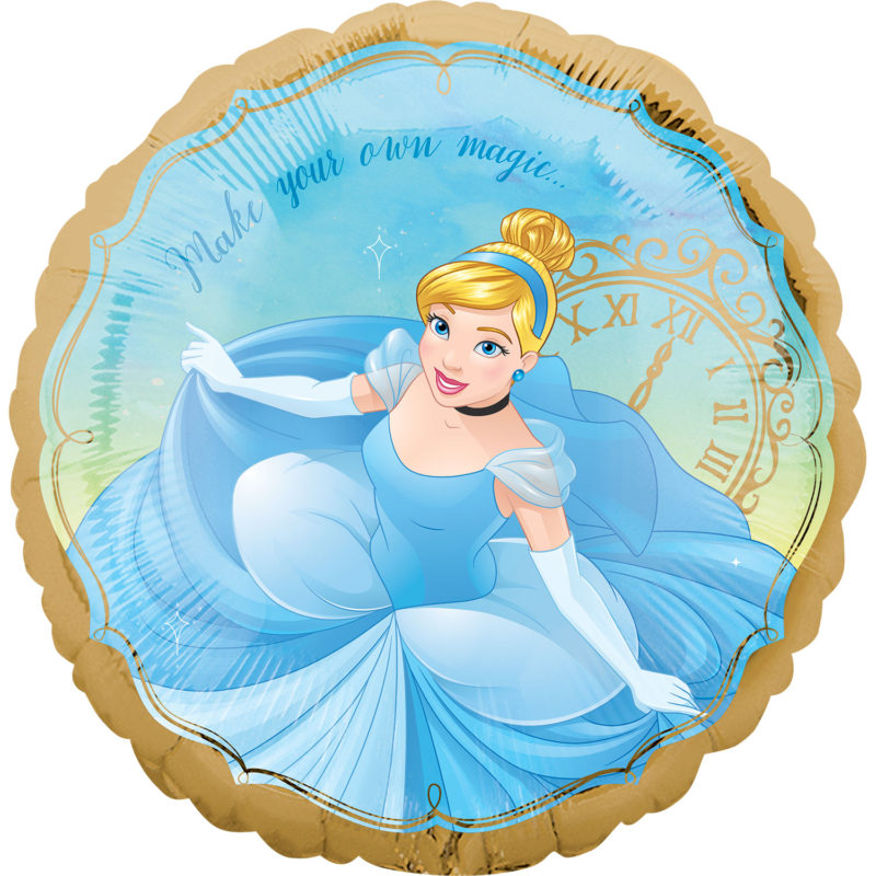 62425-3979801-1-3-1500+ cinderella once upon a time 18" foil balloon