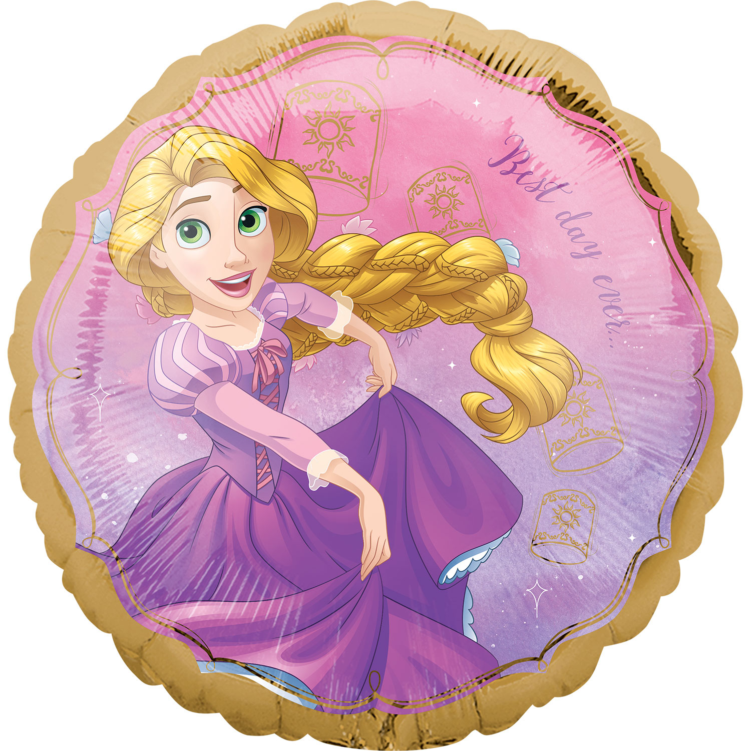 62461-3980101-1-3-1500+ rapunzel once upon a time 18" foil balloon