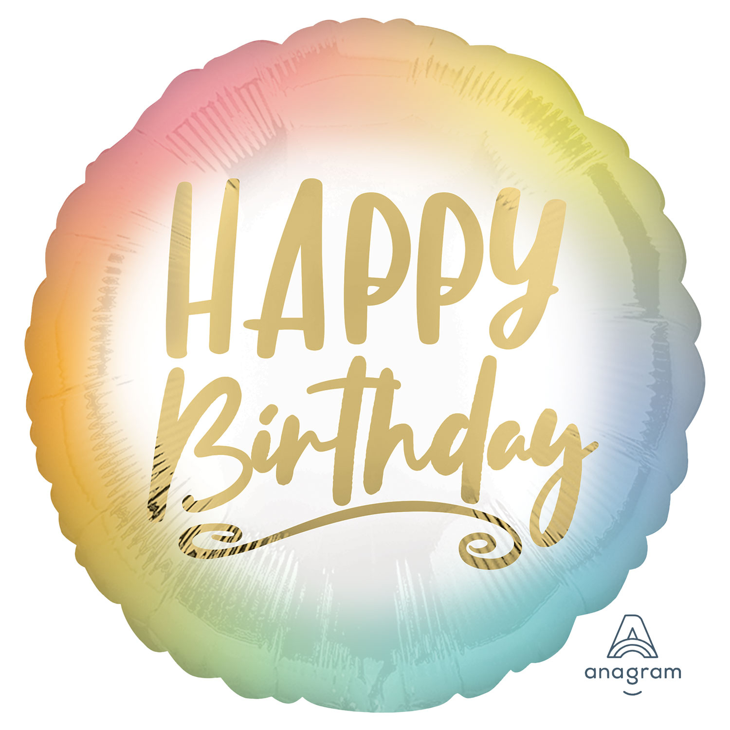 66677-4128701-1-3-1500+ happy birthday ombre & gold 18" foil balloon