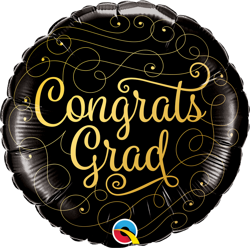82273_82277B congrats grad gold doodles 18 inch