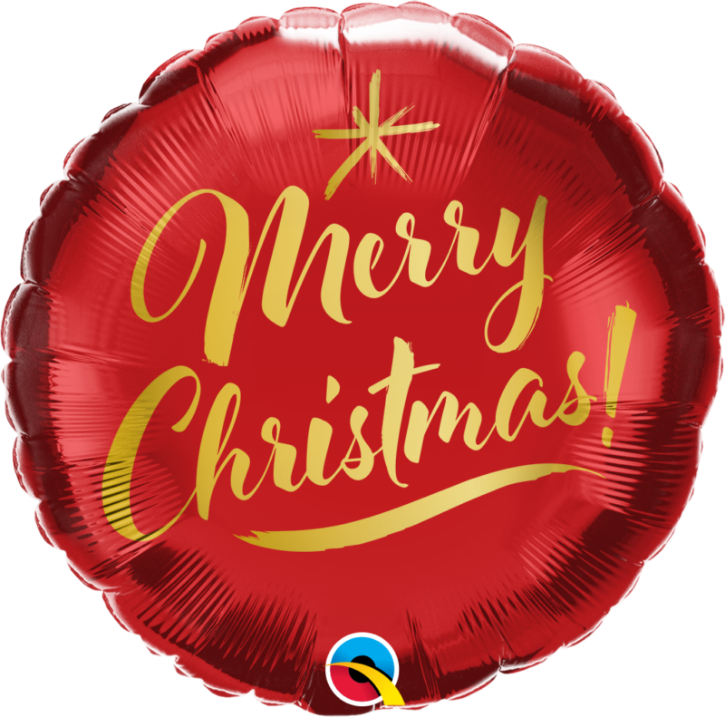 89844_89850B christmas gold script red 18 inch
