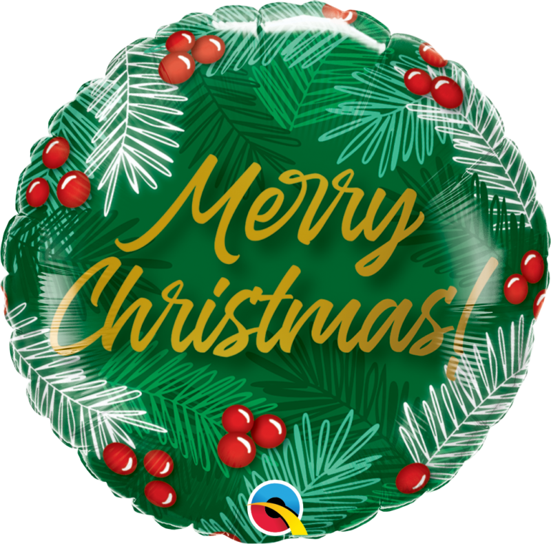 christmas greens berries 18 inch