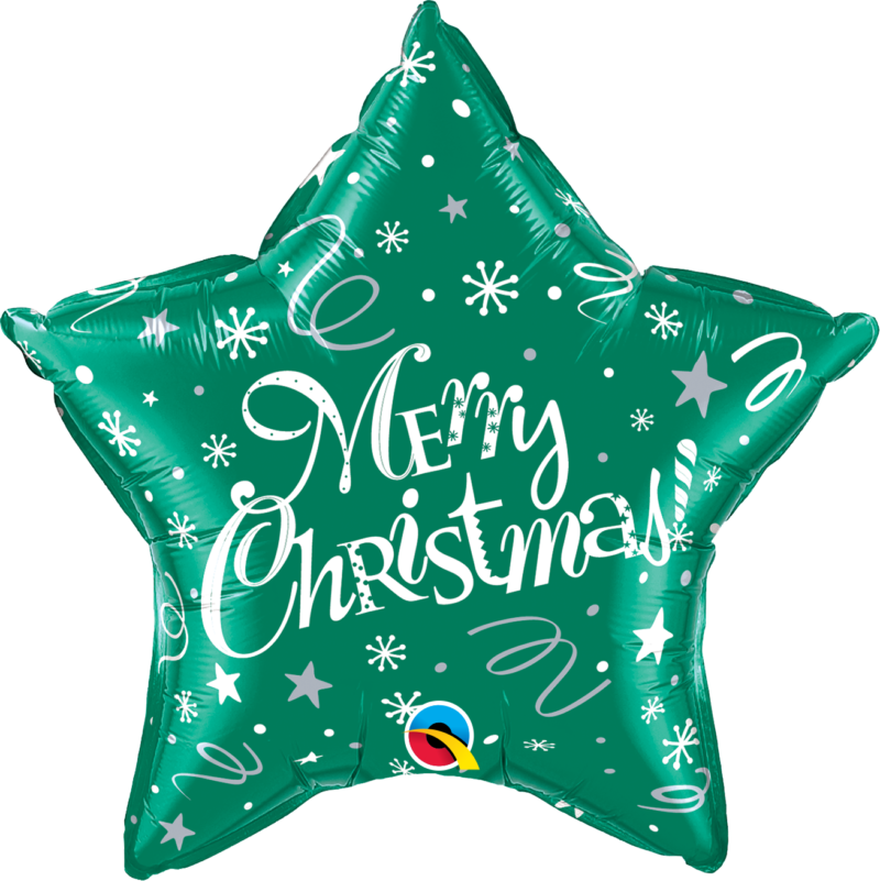 merry christmas festive green 18 inch