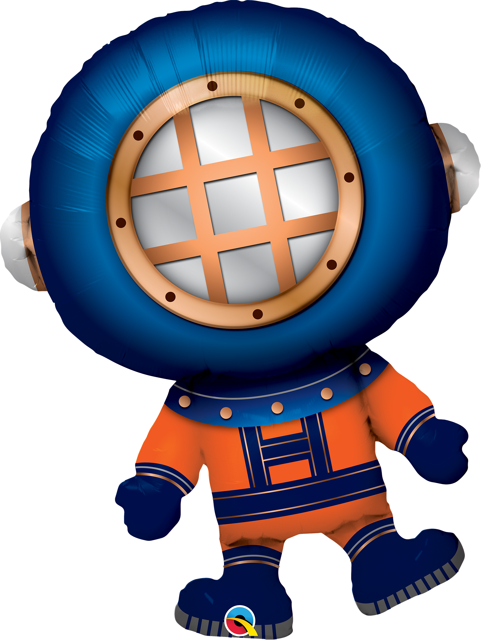16414_16426B deep sea diver foil shape qualatex