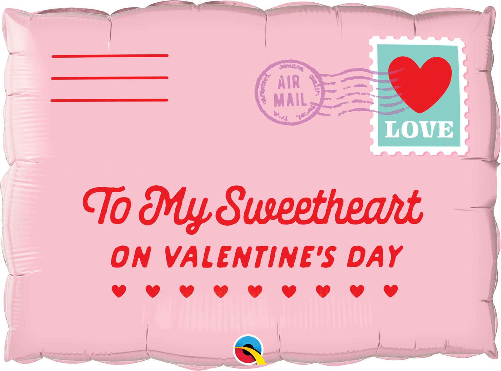 21074_21085B_F addressed to my sweetheart 11'' latex