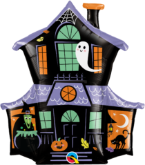 haunted house foil shape qualatex