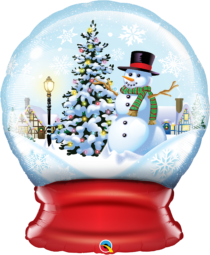 snow globe foil shape