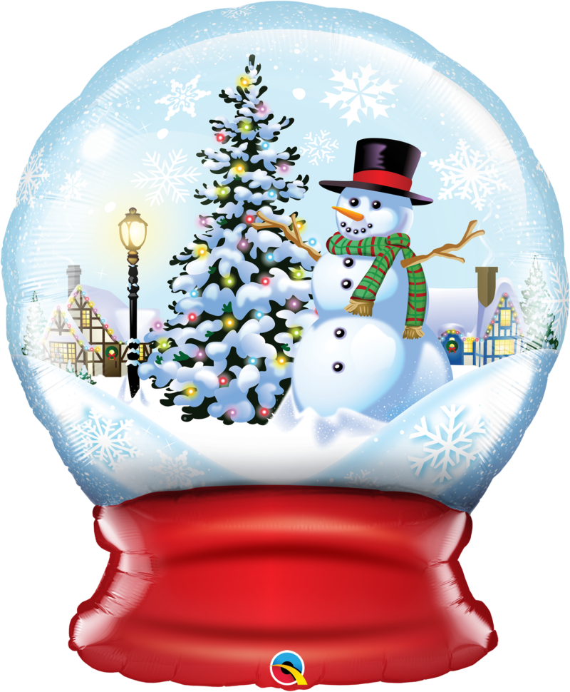 23492_23494B snow globe foil shape