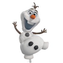frozen olaf supershape foil balloon