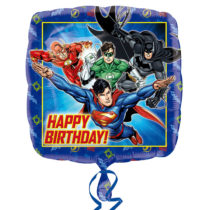 justice league happy birthday 18" foil balloon