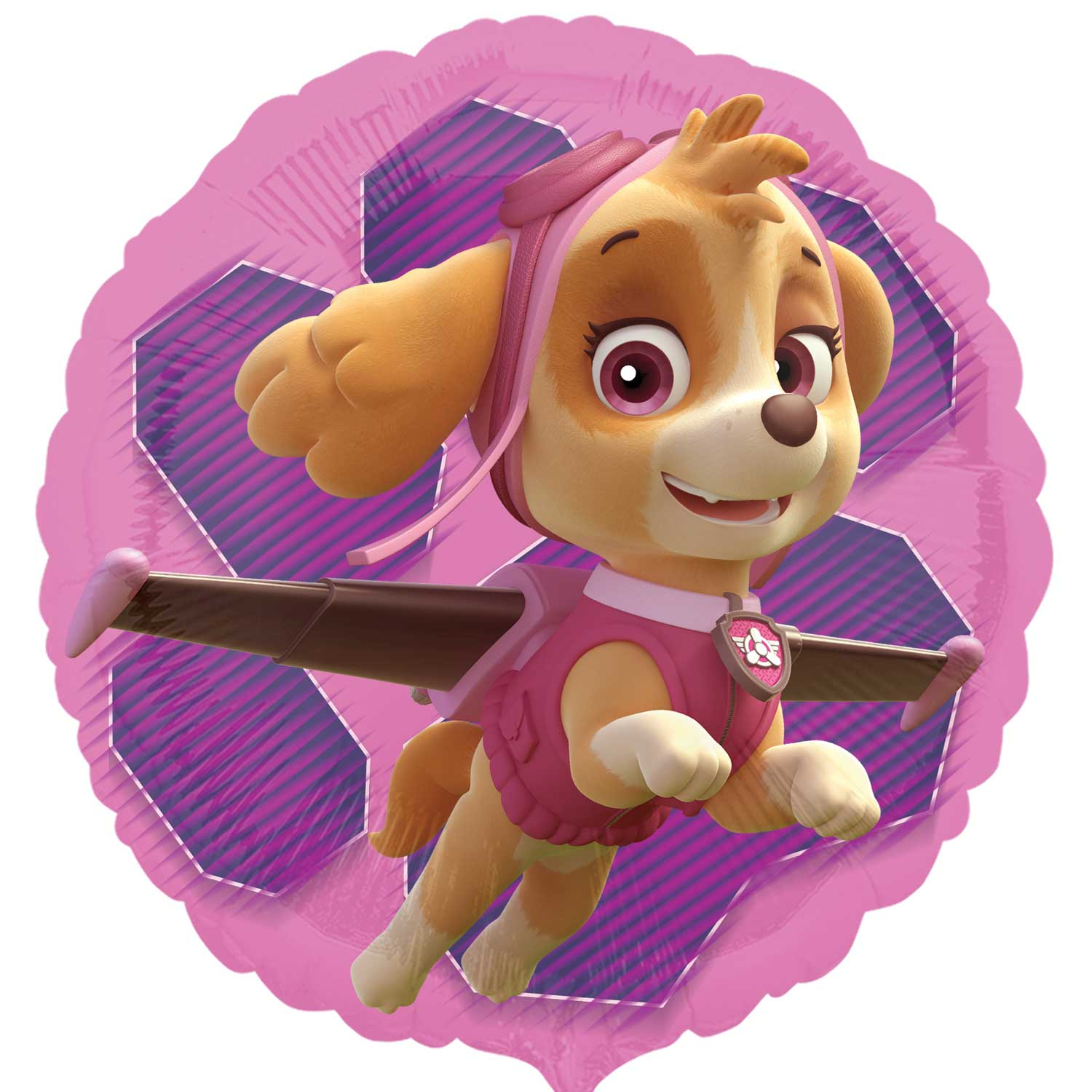 50863-3408801_1-1-3-1500+ paw patrol pink skye & everest 18" foil balloon