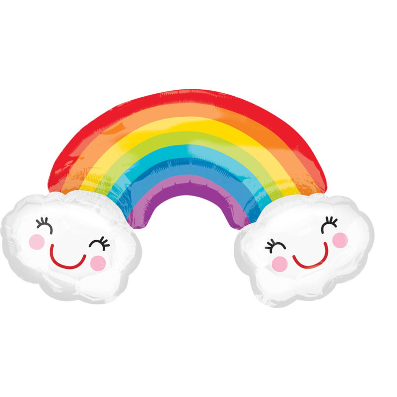55015-3381501-1-3-1500+ rainbow with clouds supershape foil balloon