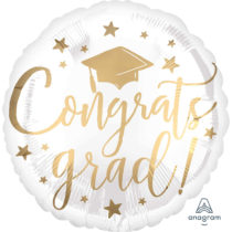 congrats grad 18" foil balloon