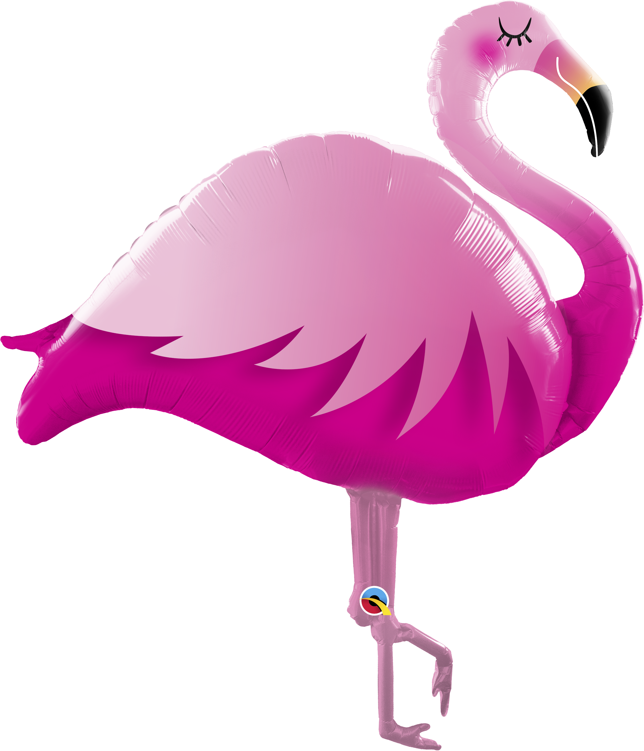 57804_57807B_F&B pink flamingo foil shape qualatex