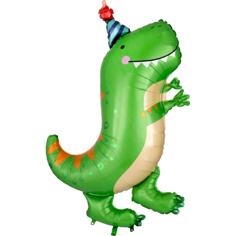 dino-mite party supershape foil balloon