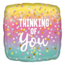 thinking of you 18" foil balloon