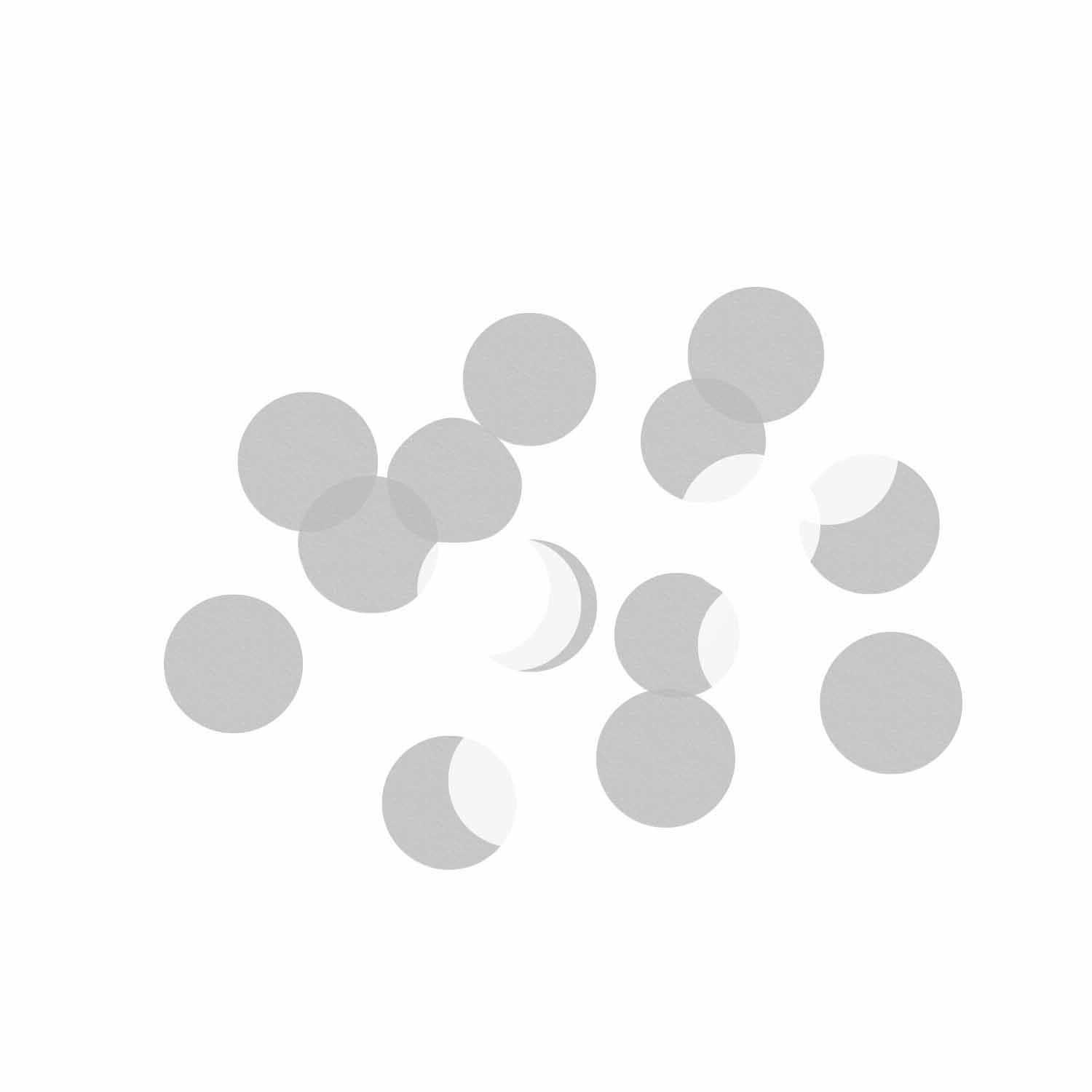 72923-9912119-1-3-1500+ SILVER AND WHITE PAPER CONFETTI | AMSCAN