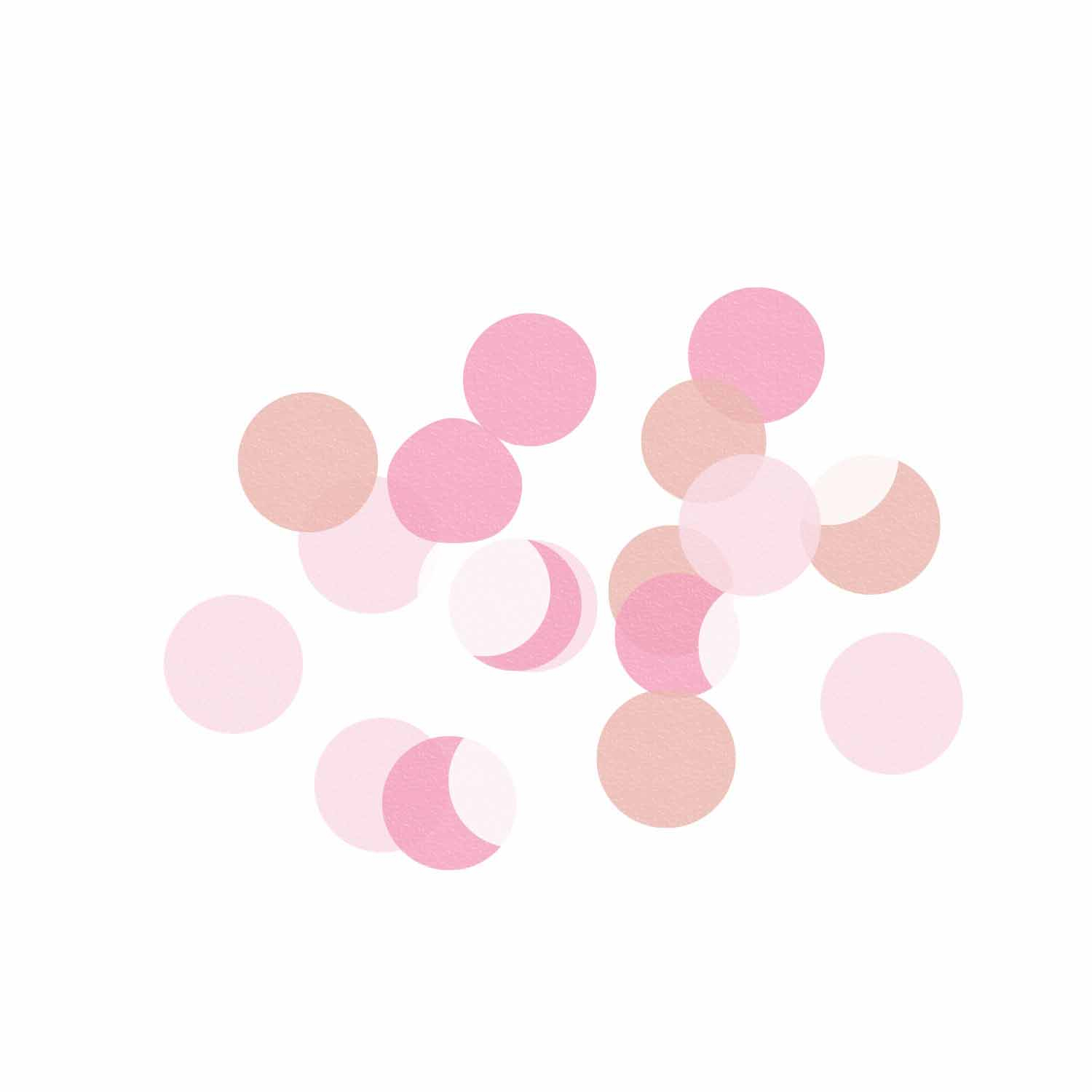 72944-9912116-1-3-1500+ PINK MIX PAPER CONFETTI | AMSCAN
