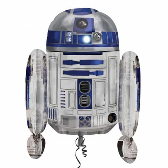 multiballoonfoilstarwars STAR WARS R2D2 MULTI-BALLOON | ANAGRAM FOIL