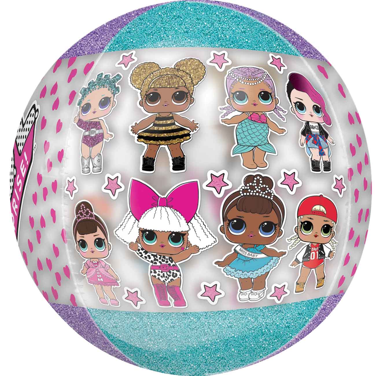 15" LOL SURPRISE ORBZ BALLOON | ANAGRAM