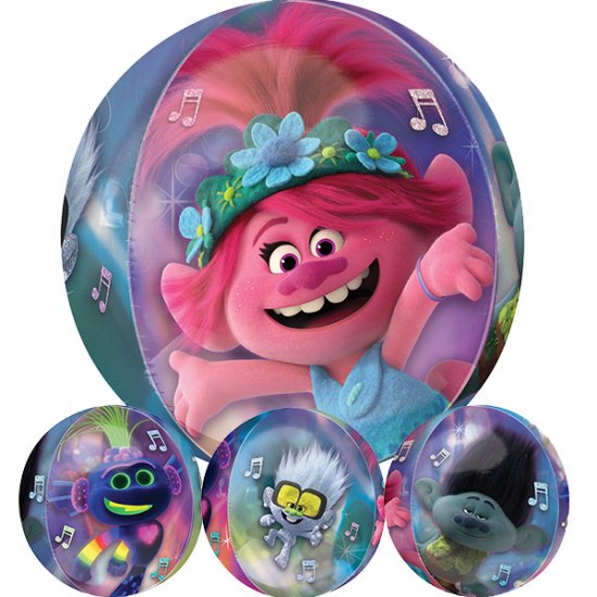 orbztrolls Trolls world tour orbz balloon