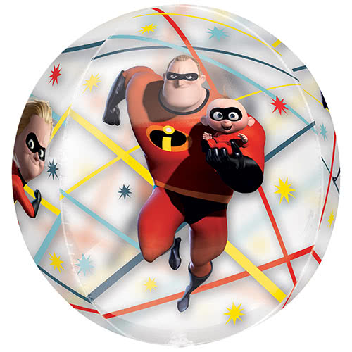 orzincredibles2 15" INCREDIBLES 2 ORBZ BALLOON | ANAGRAM