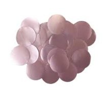 PEARL LIGHT PINK METALLIC FOIL CONFETTI | OAKTREE CONFETTI