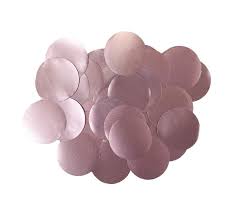 pearl light pink PEARL LIGHT PINK METALLIC FOIL CONFETTI | OAKTREE CONFETTI