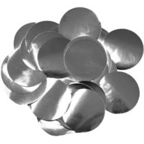 oaktree silver metallic confetti