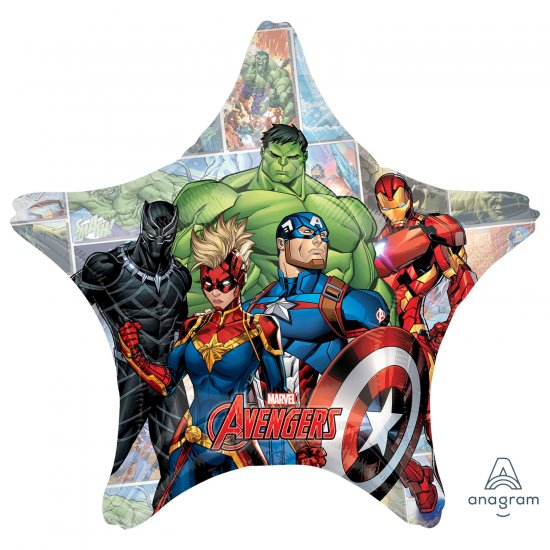 supershapeavengers MARVEL AVENGERS GROUP SUPERSHAPE | ANAGRAM FOIL