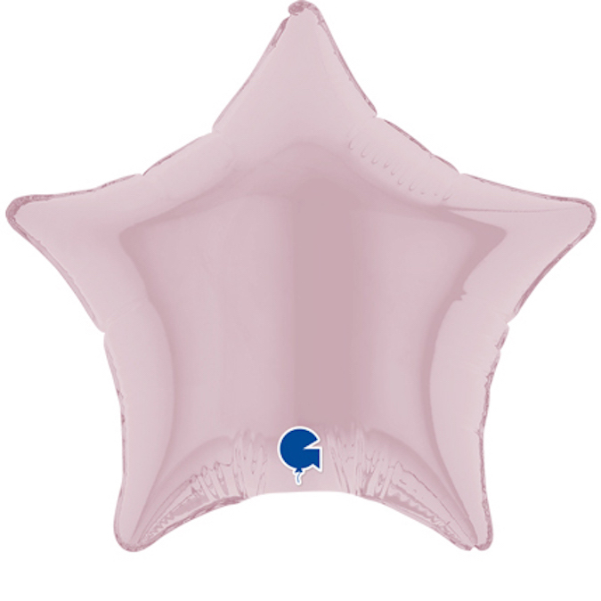 04222PP-Star-04inc-Pastel-Pink-1 pastel pink 4" air-fill star foil balloon