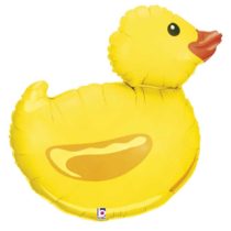 rubber ducky shape foil balloon