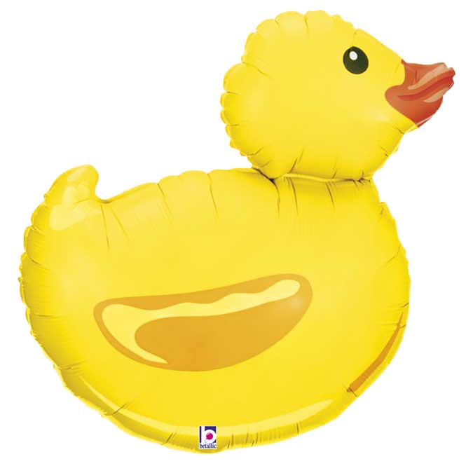 15468-Rubber-Ducky rubber ducky shape foil balloon