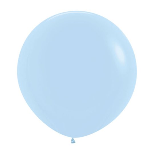 24 pastel matte blue