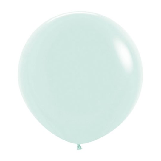 24 pastel matte green