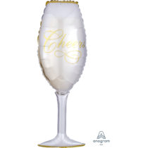 bubbly glass supershape foil balloon