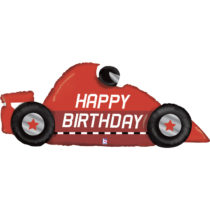 race car birthday shape foil balloon