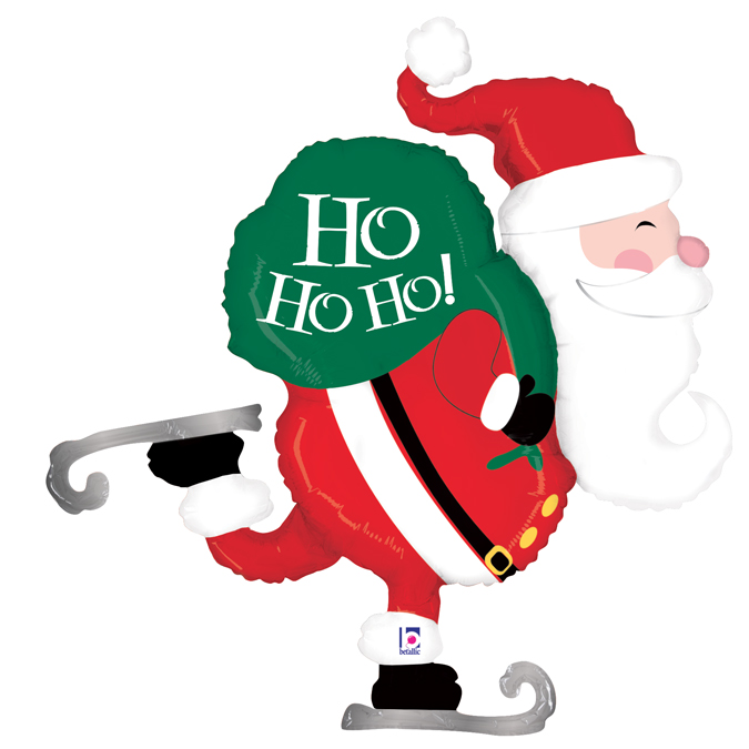 35066-Skating-Santa 35066-P