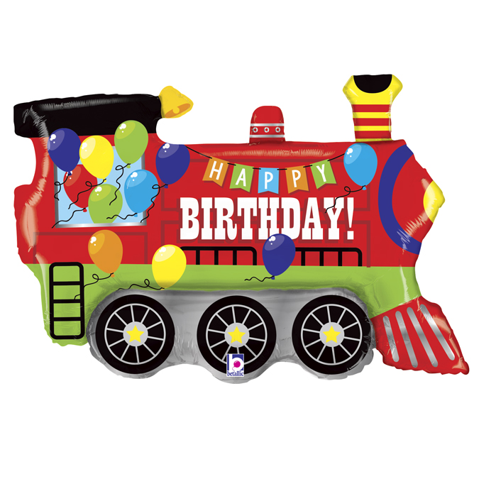 35570-Birthday-Party-Train birthday party train foil balloon