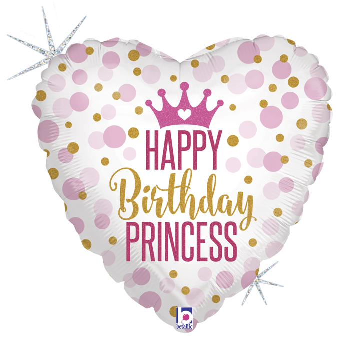 36700GH-H18-Glitter-Birthday-Princess 36700GH-P