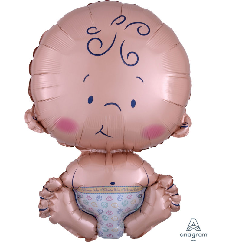 44386-6540801-1-3-1500+ welcome baby supershape foil balloon
