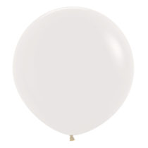 Crystal Solid Clear 390 Latex Balloons 24"