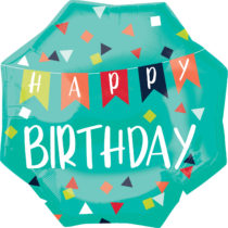 reason to celebrate supershape foil balloon