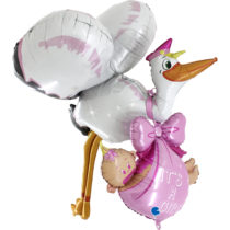 it's a girl stork