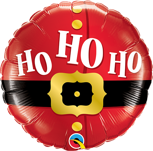 89746B ho ho ho santa's belt mini round