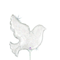 pearl white dove mini shape