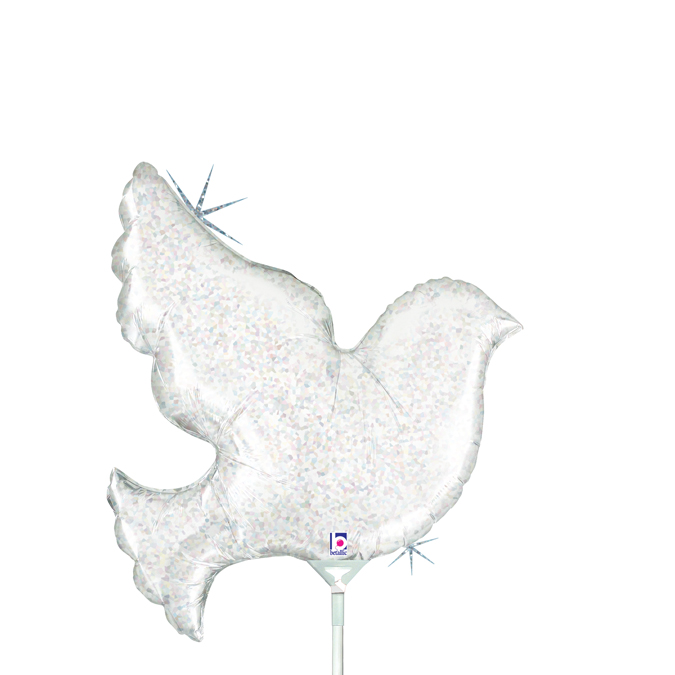 19124H-Pearl-White-Dove pearl white dove mini shape