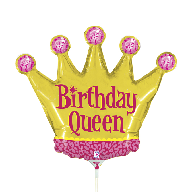 19368-Birthday-Queen birthday queen mini shape